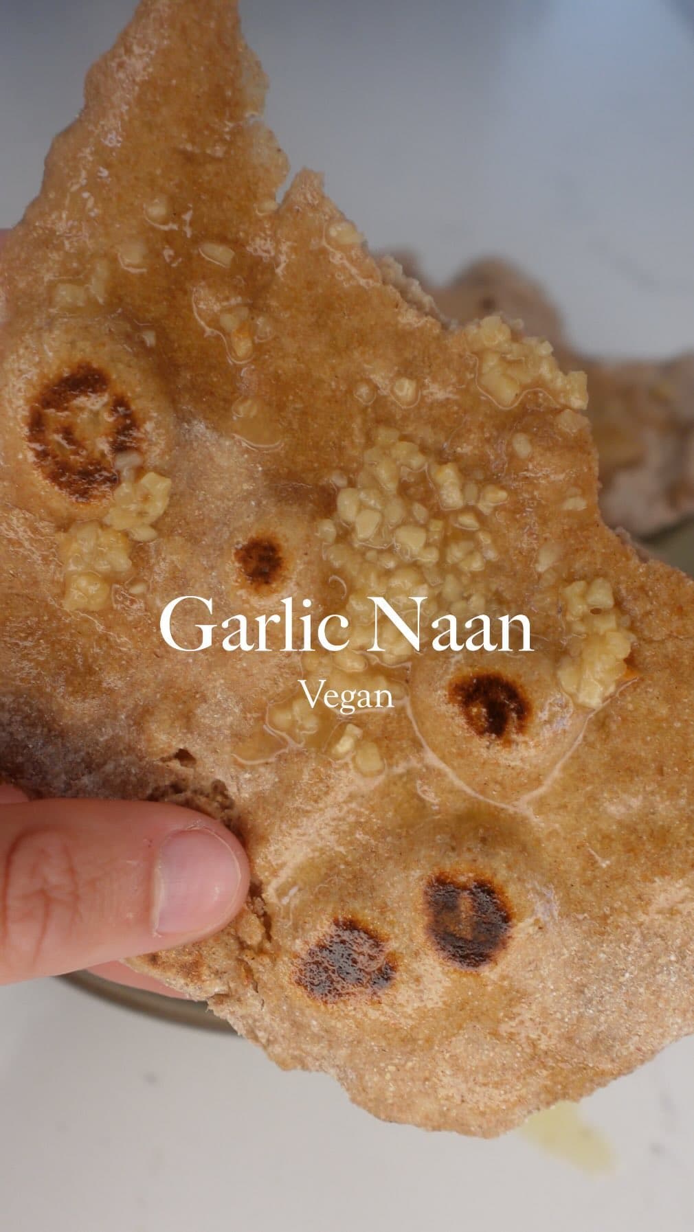 Garlic Naan (Vegan)