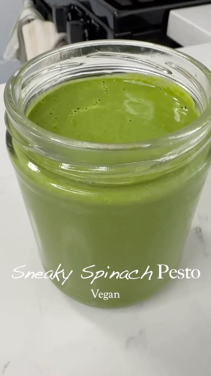 Sneaky Spinach Pesto  
