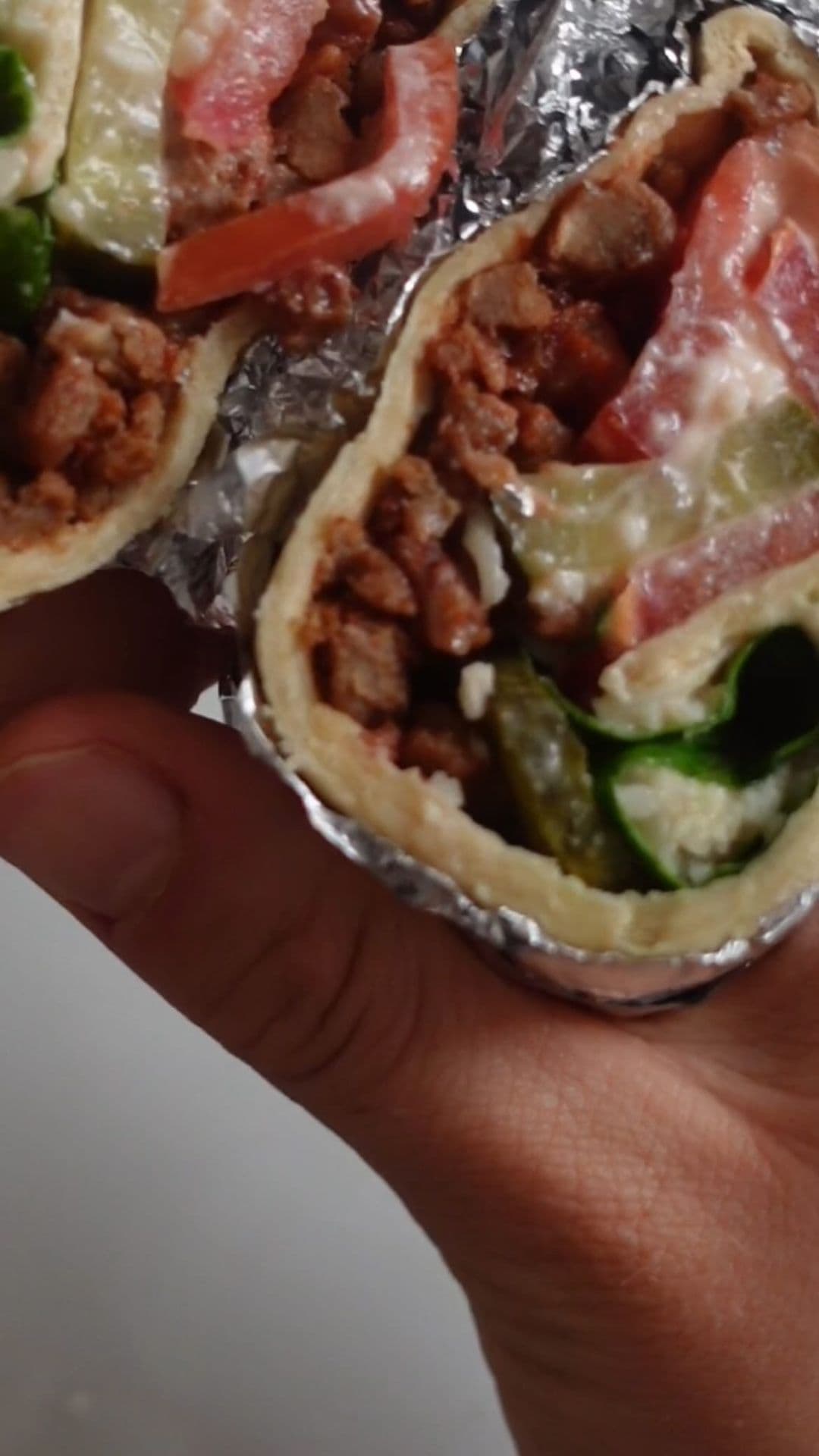HEALTHY BIG MAC BURGER WRAPS 