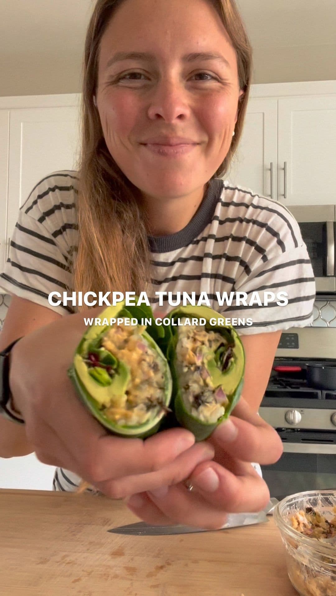 Chickpea Tuna Wraps 