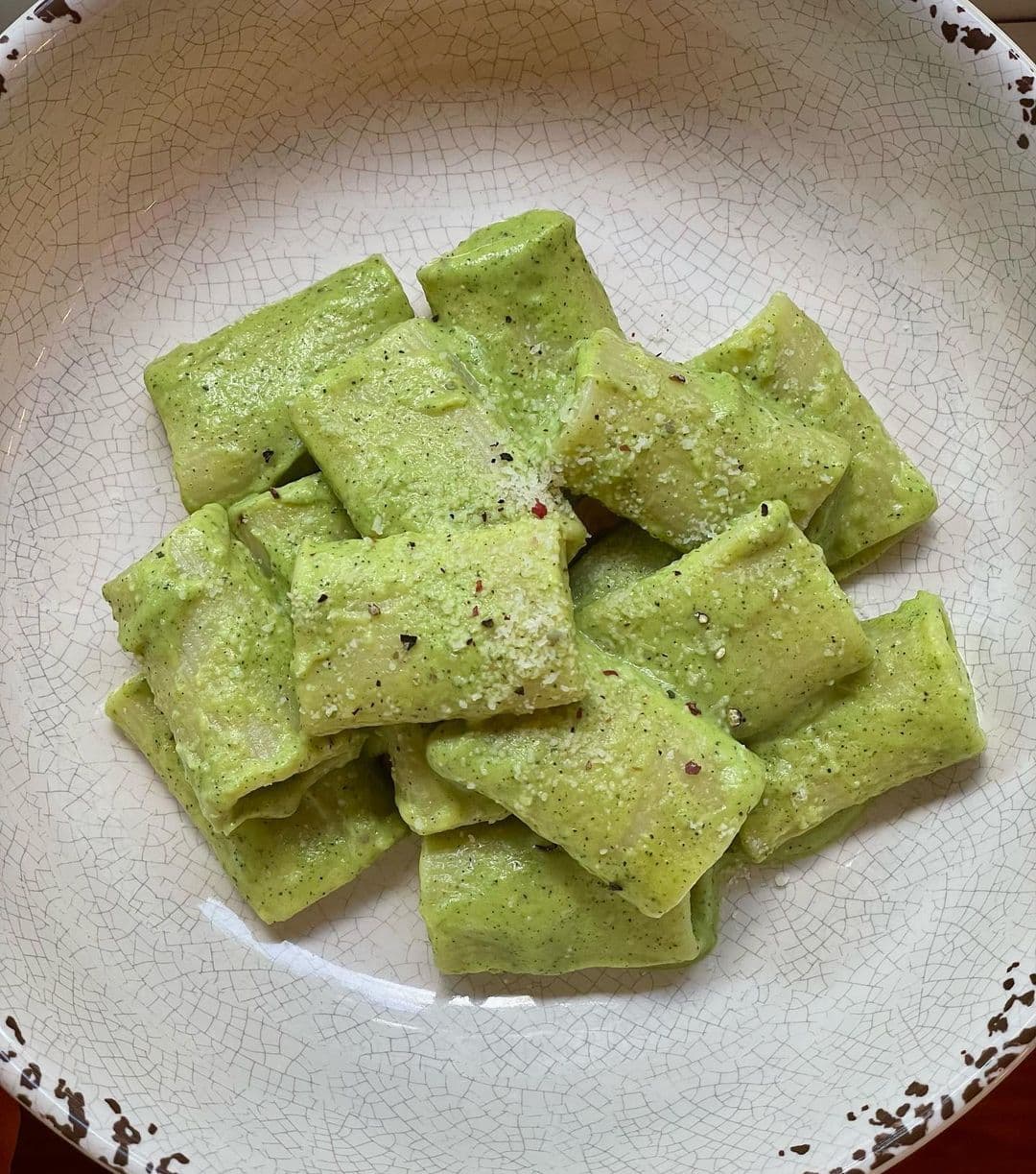 Creamy zucchini pasta