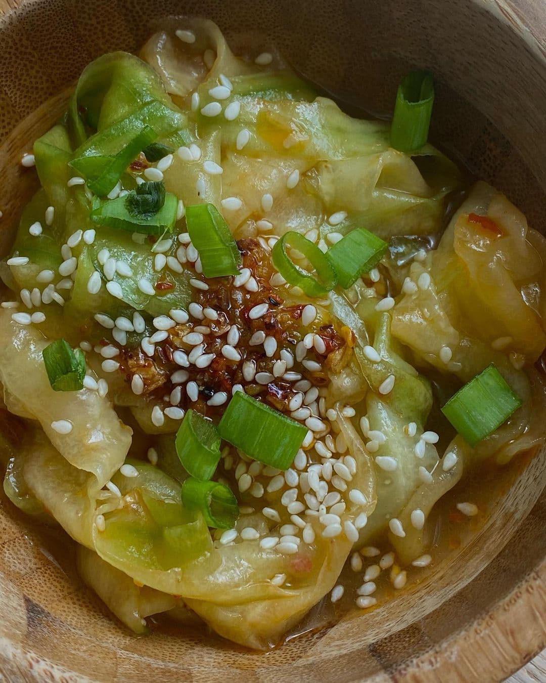 Spicy Asian Cucumber Salad