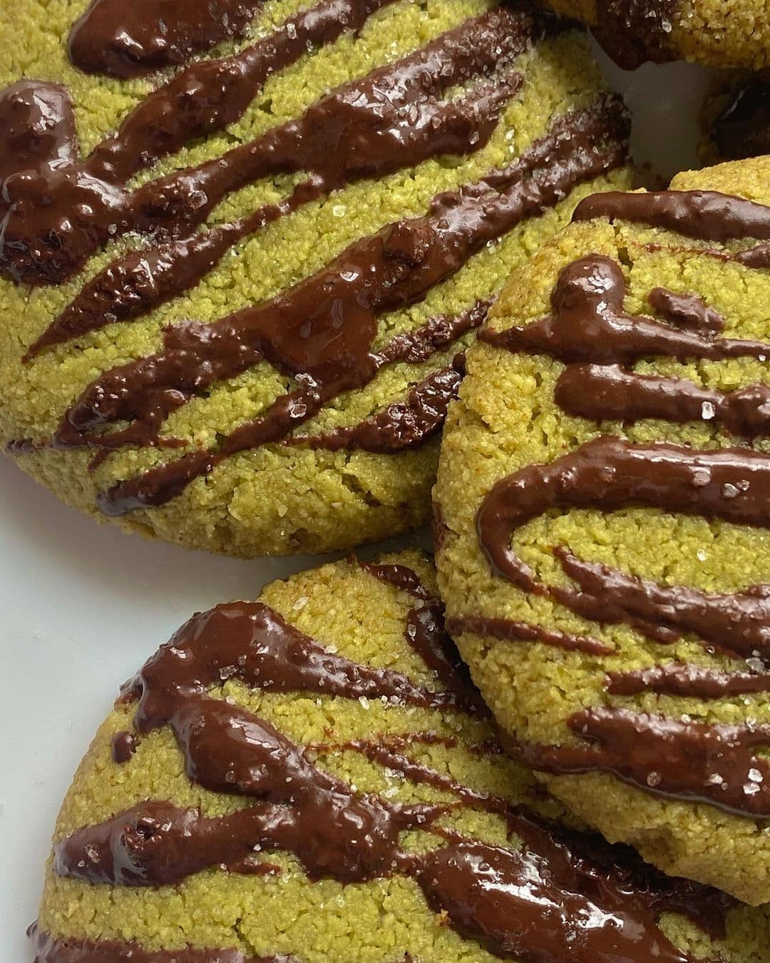 Healthy Matcha Cookies Vegan 