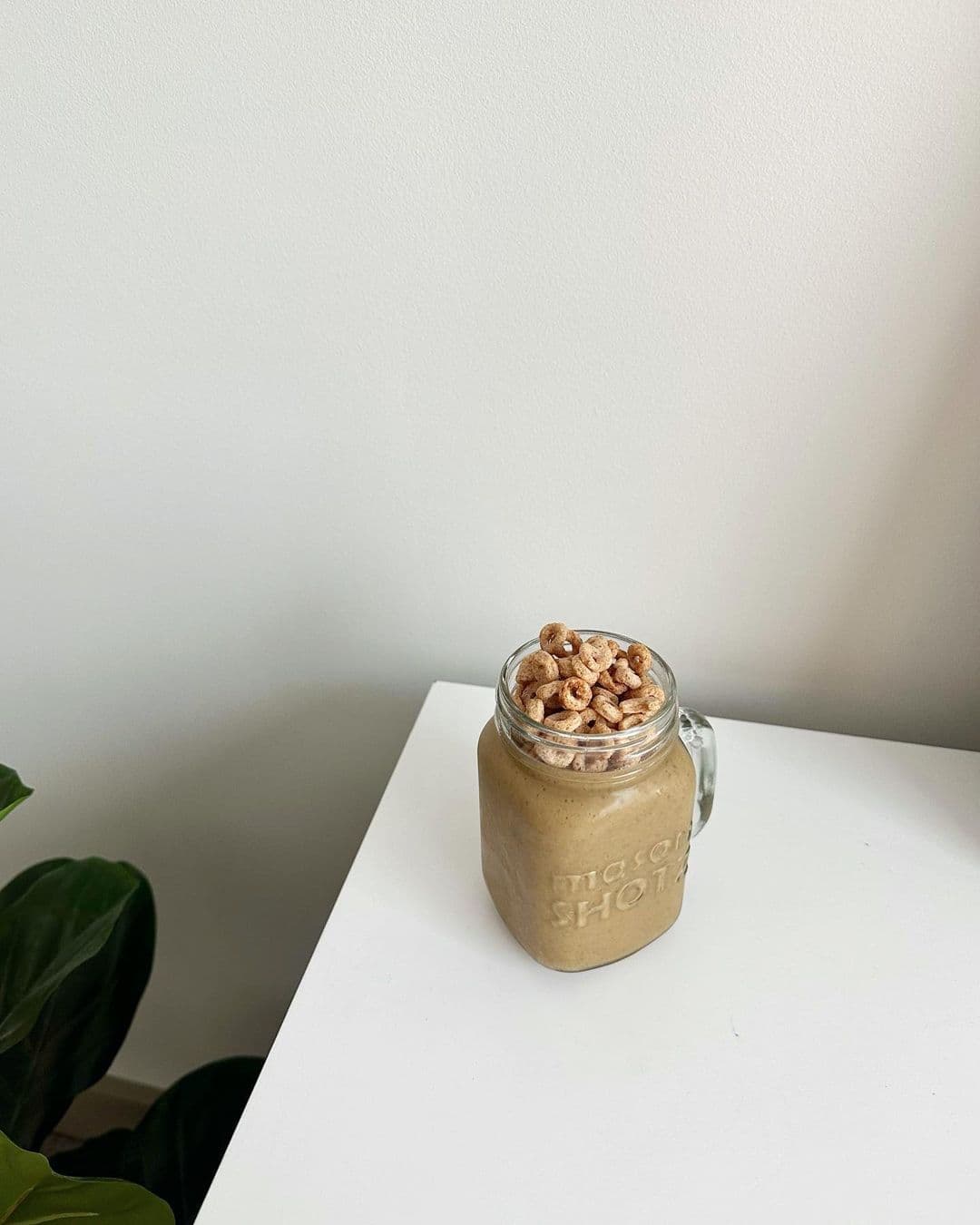 Chai latte smoothie