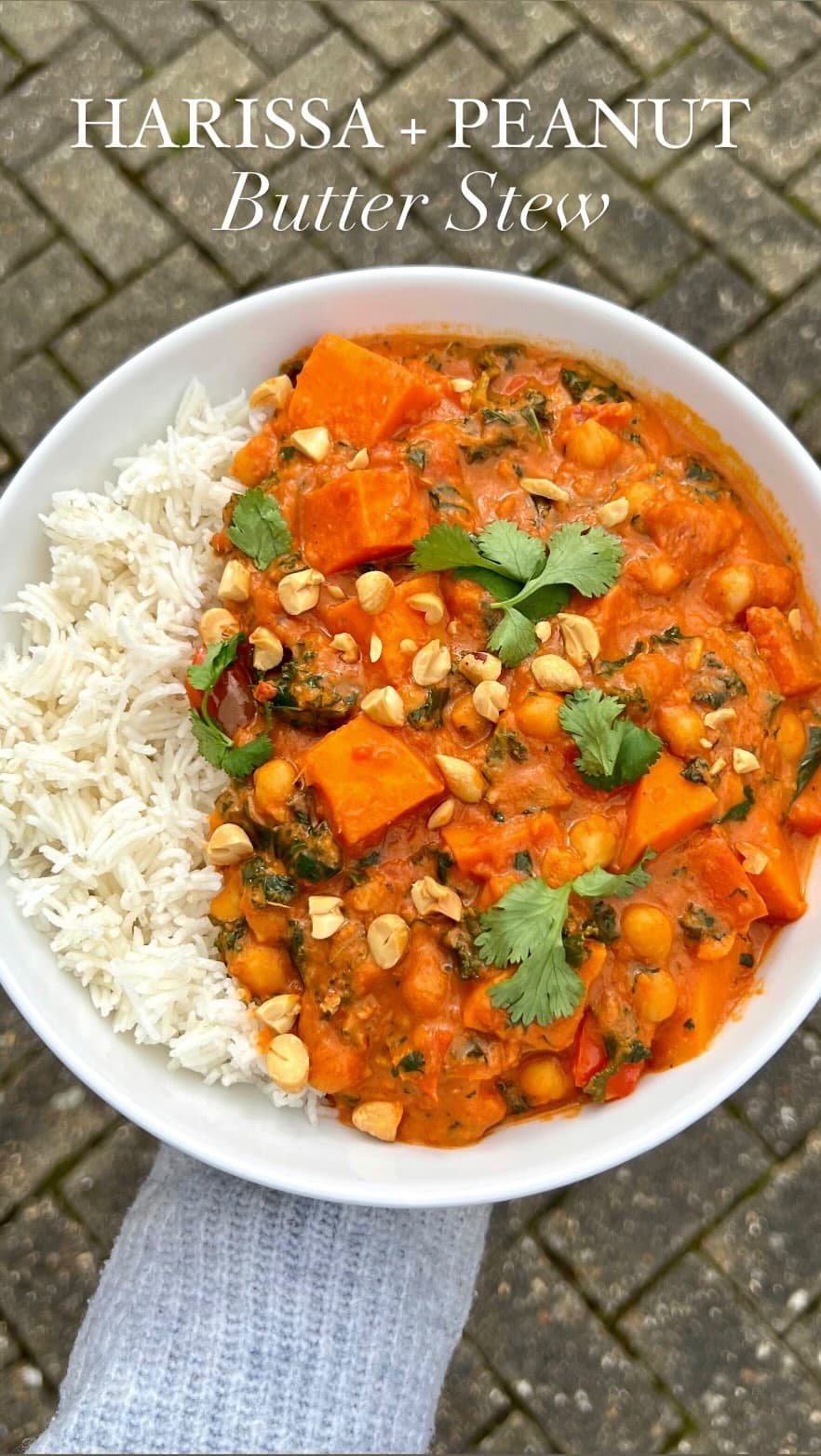 HARISSA + PEANUT BUTTER STEW ️