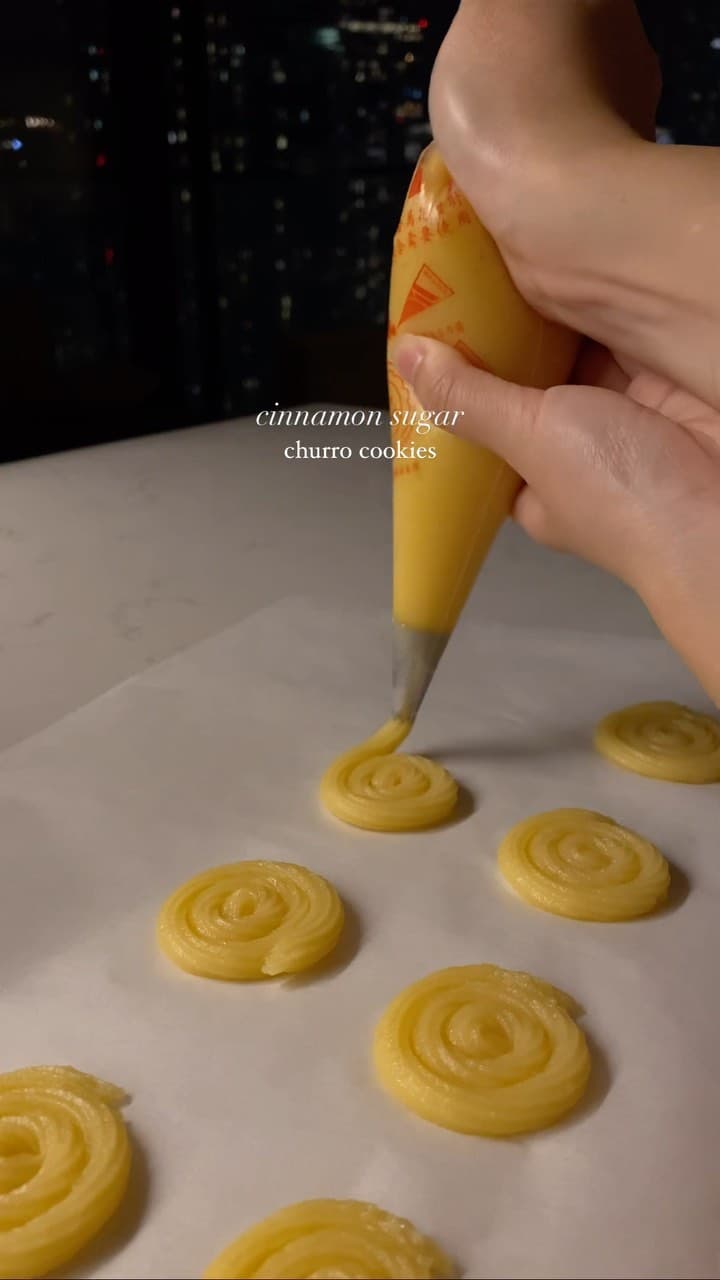 Churro cookies