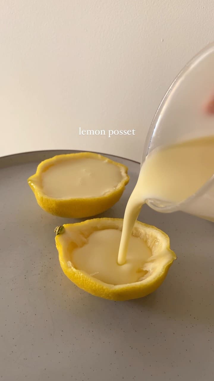 Lemon posset!