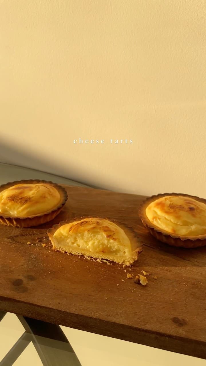 Hokkaido cheese tarts
