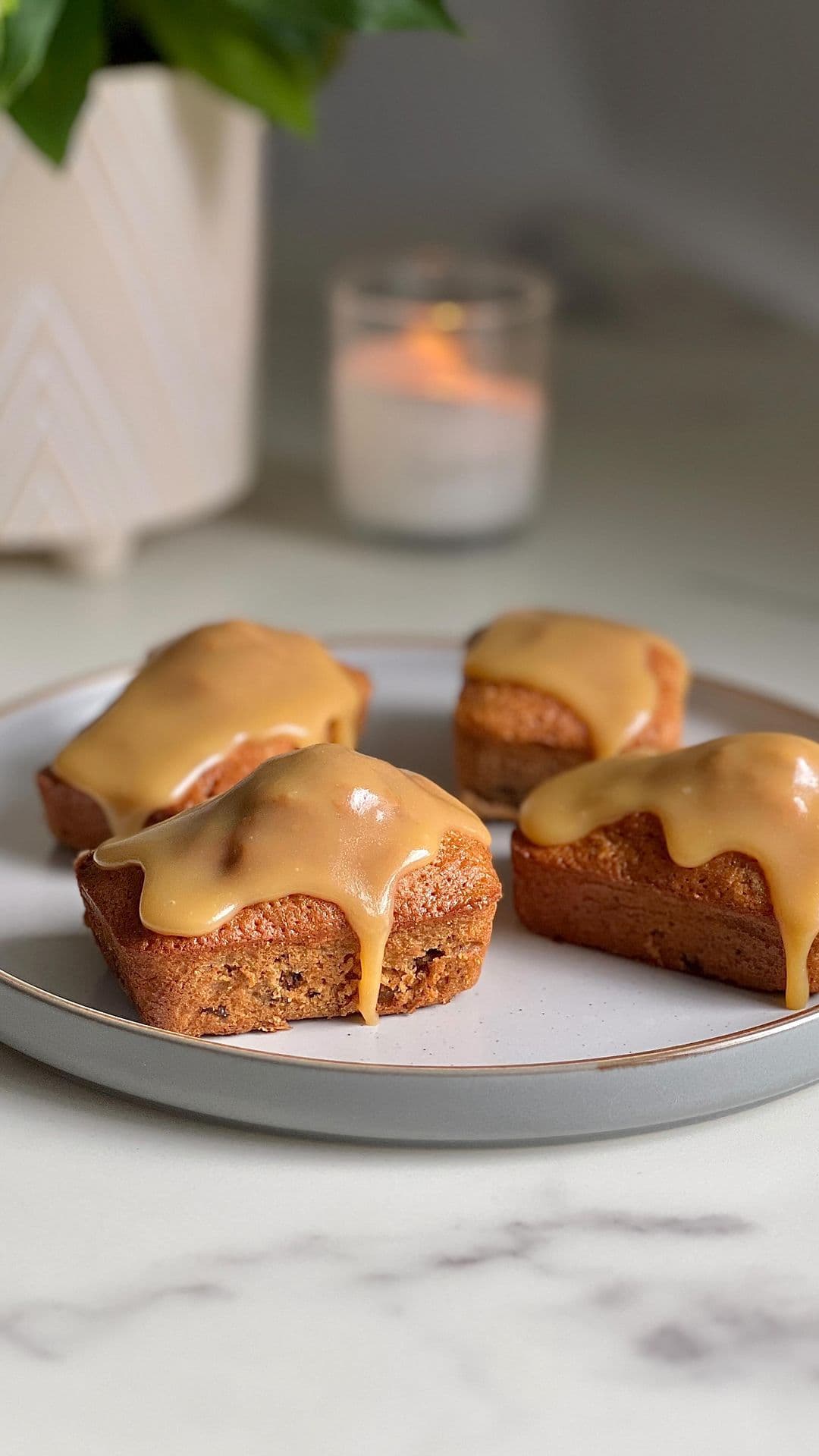 Mini Date and Ginger loaves