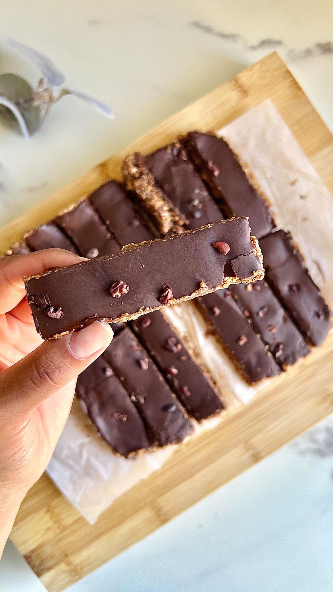 Healthy Cookie Dough Bars