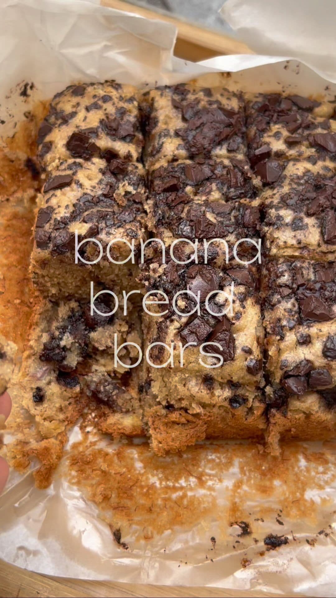 Banana Bread Bars