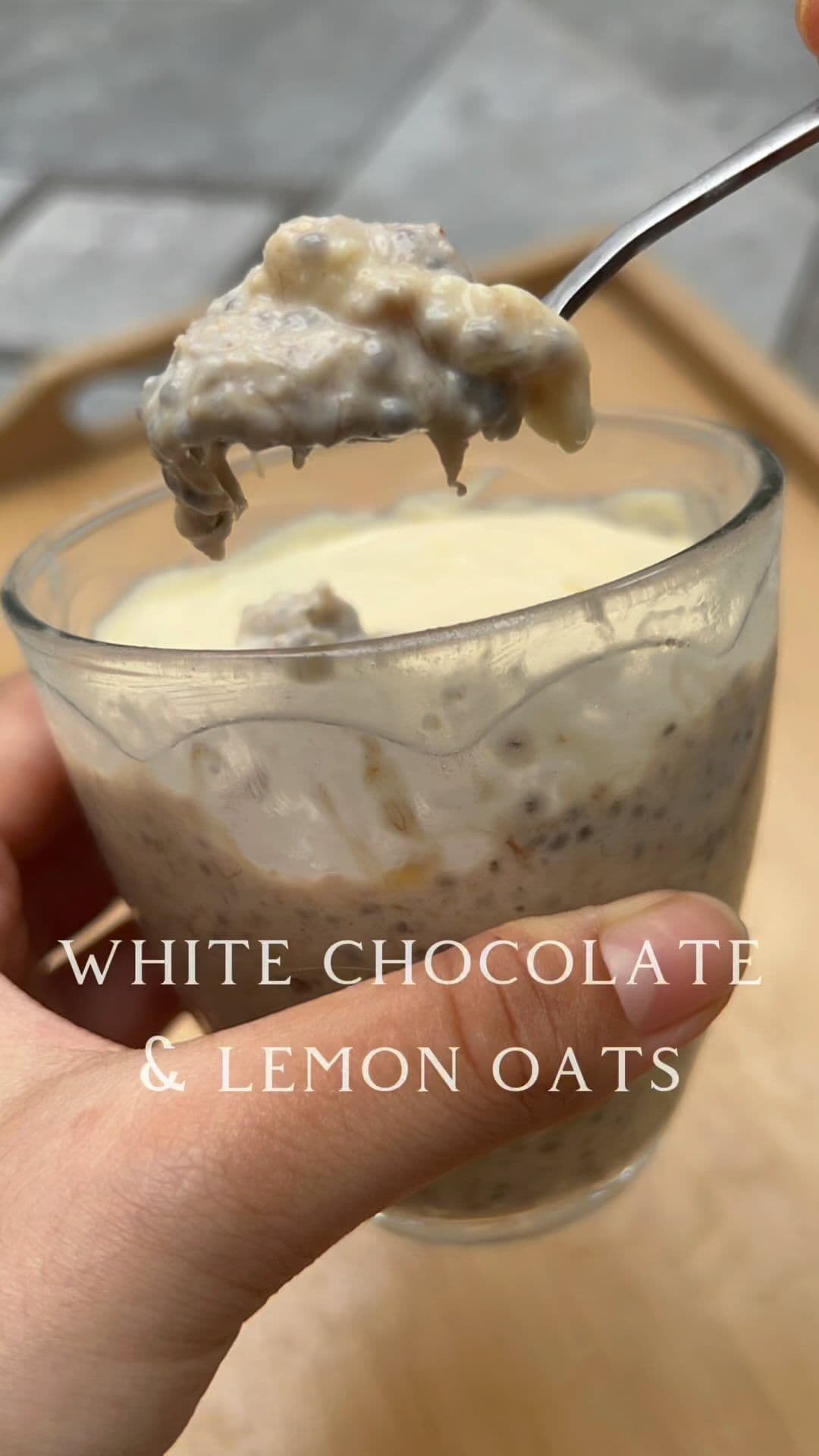 White Chocolate & Lemon Oats 