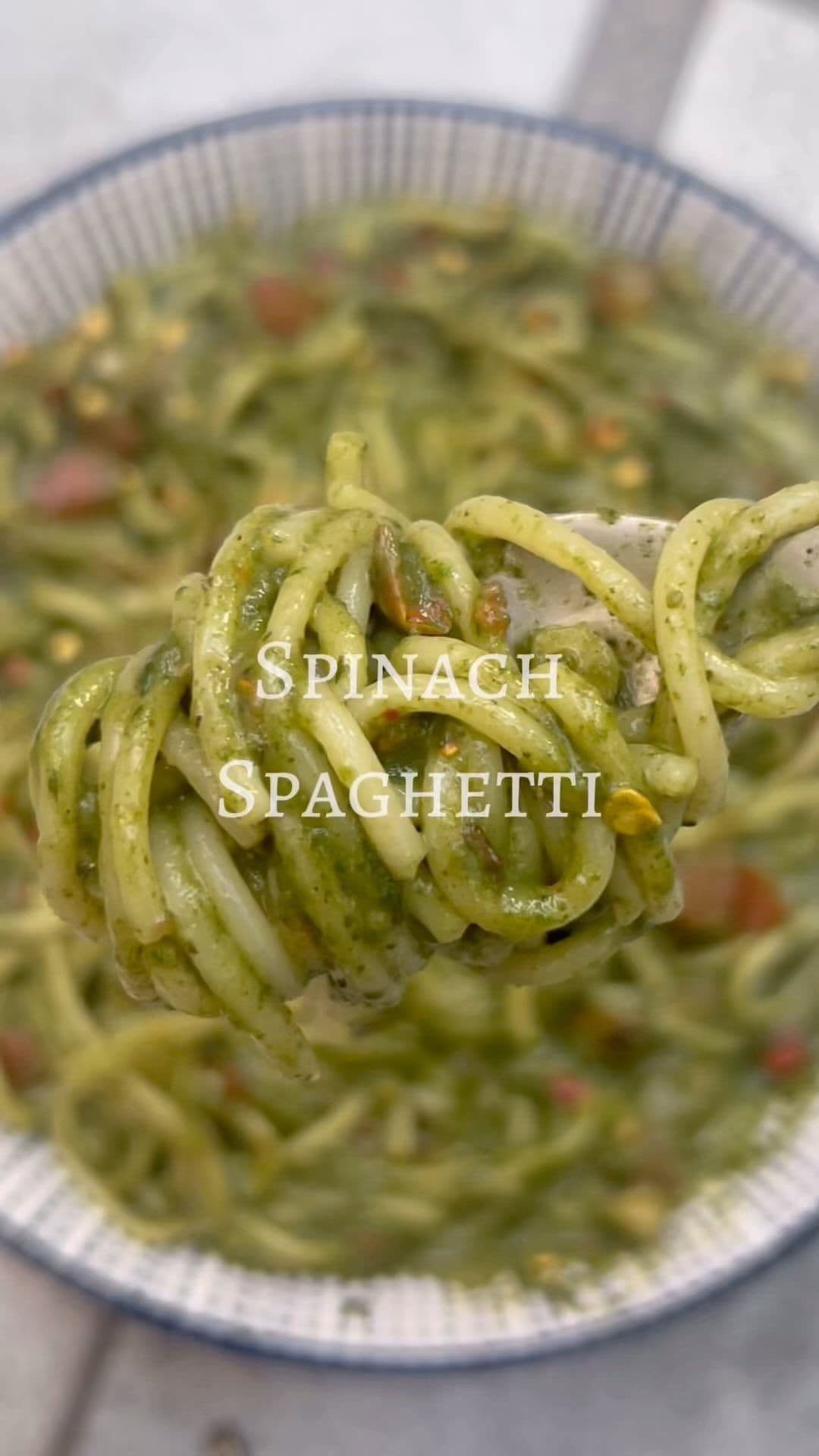Spinach Spaghetti 