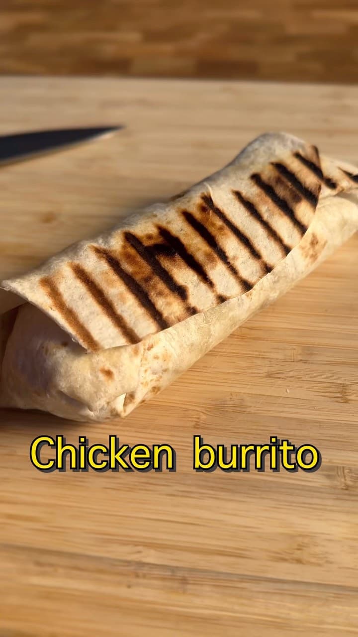 Chicken burrito 
