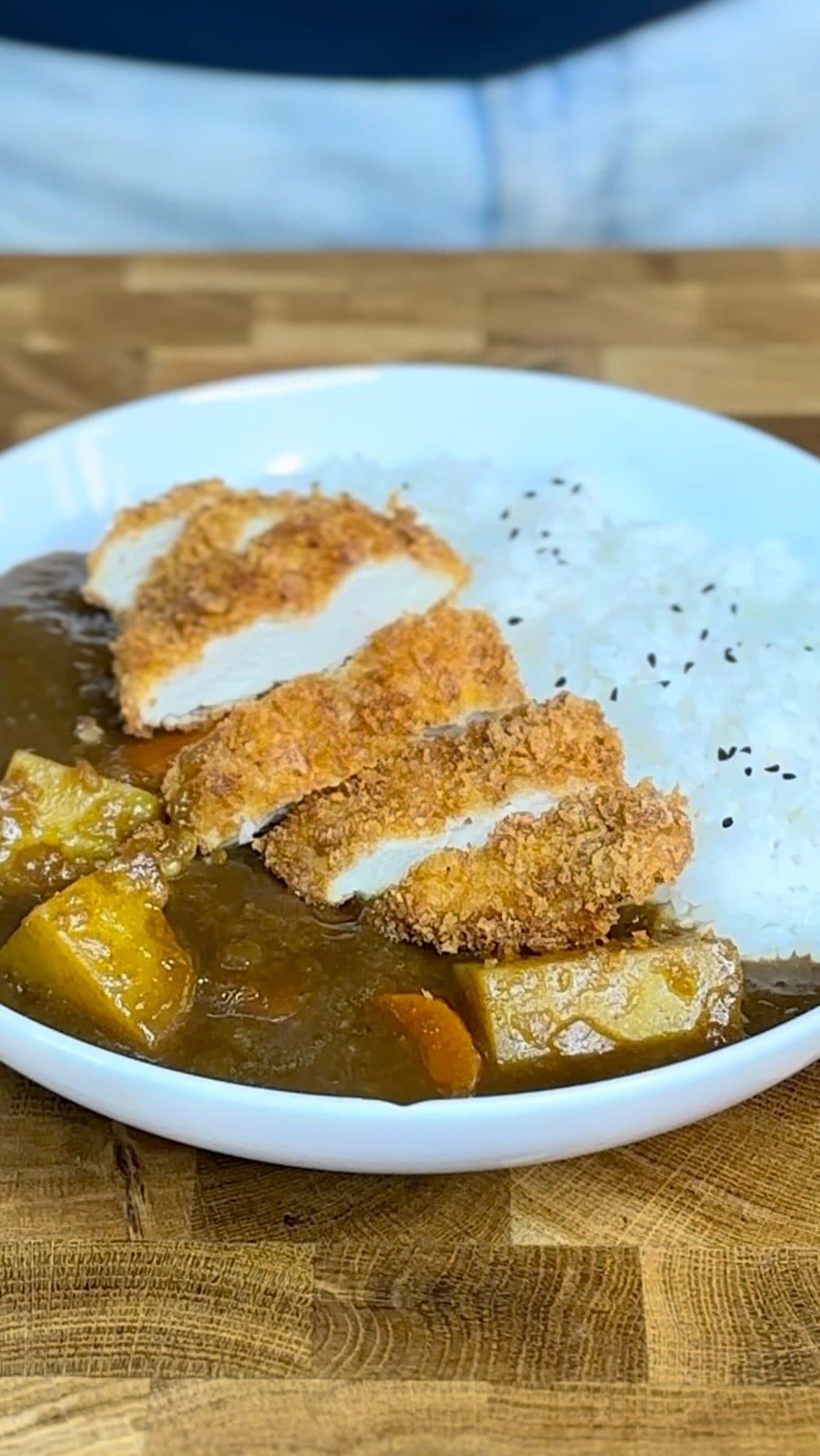 Japanese katsu curry
