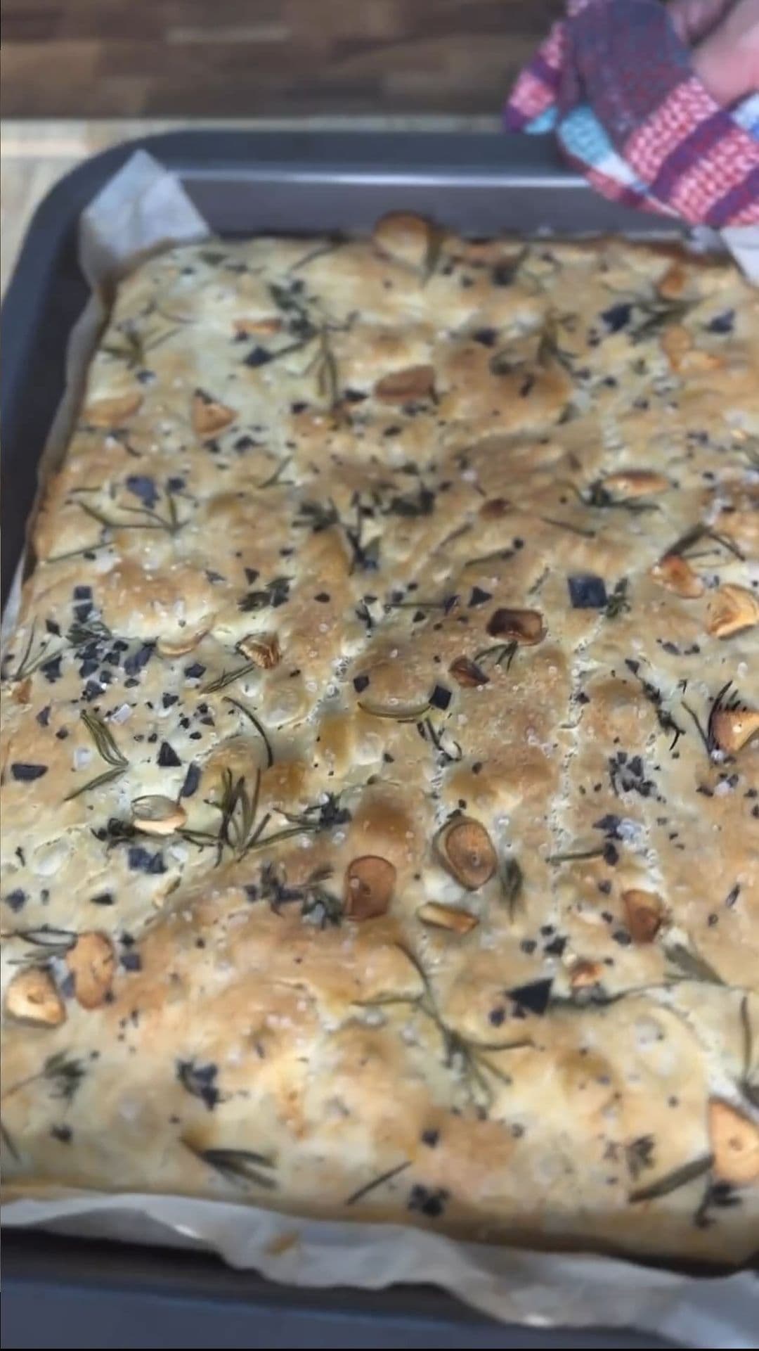 Hydration Focaccia Bread