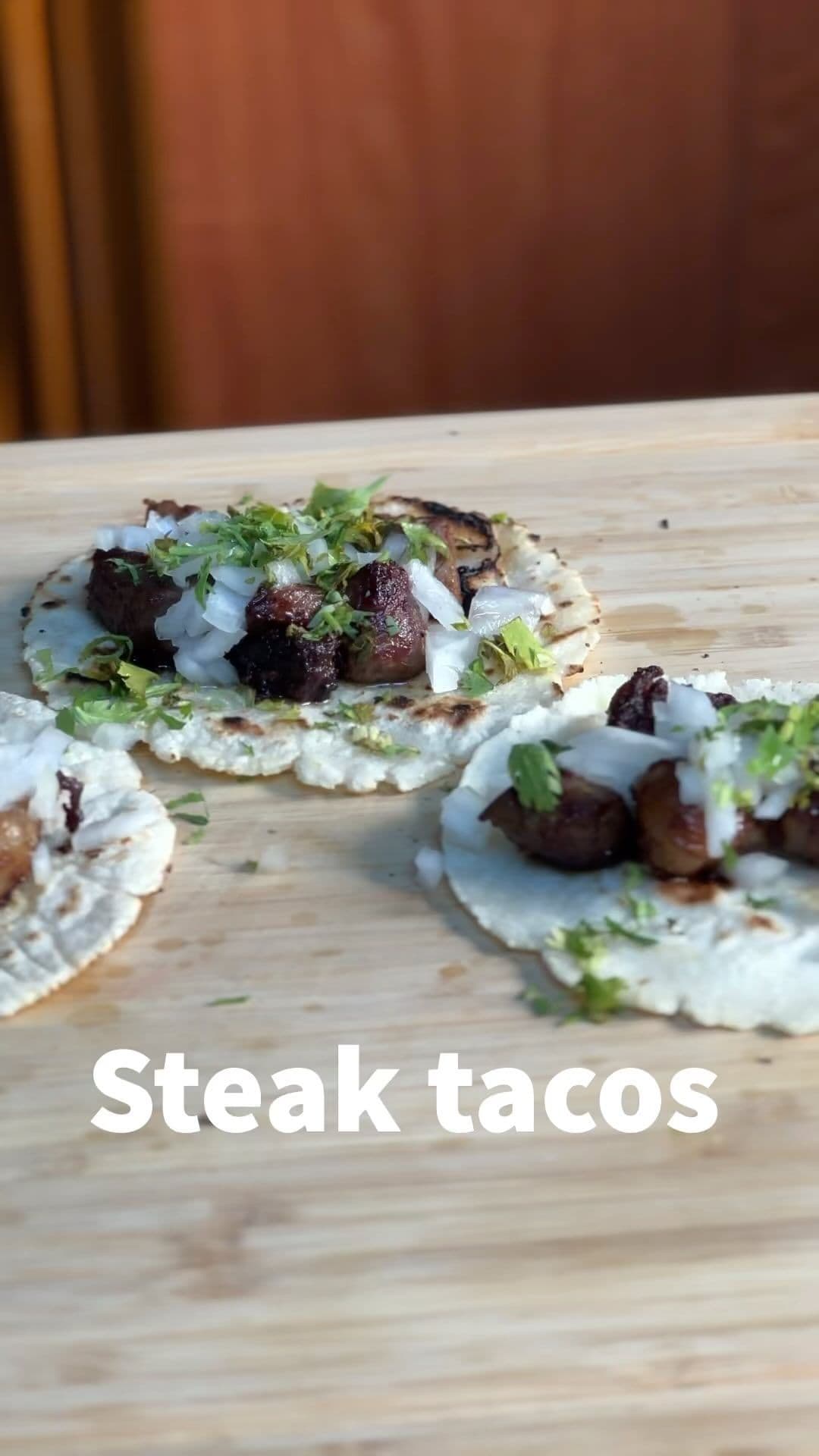 Steak tacos