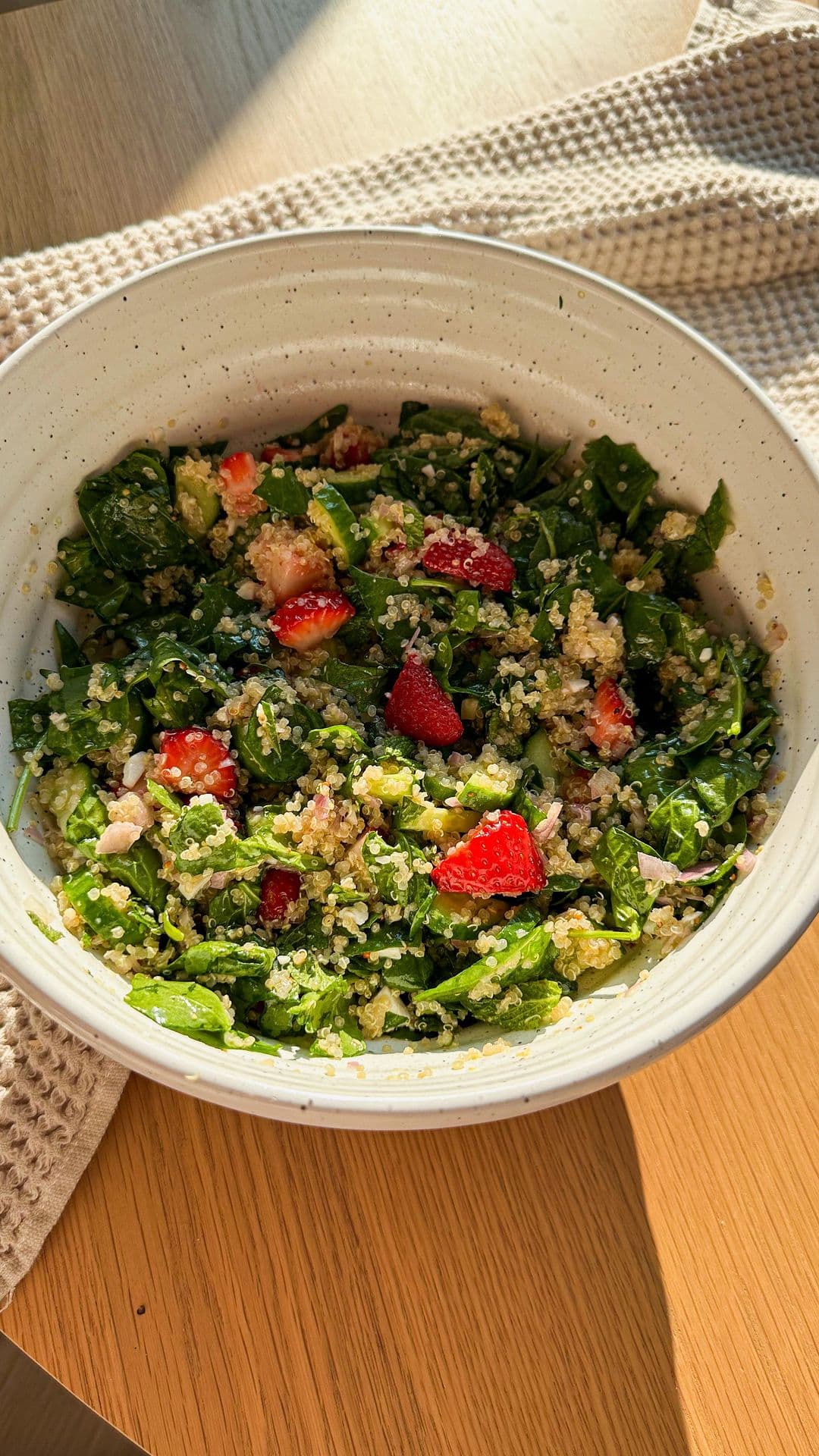 Strawberry Quinoa Salad