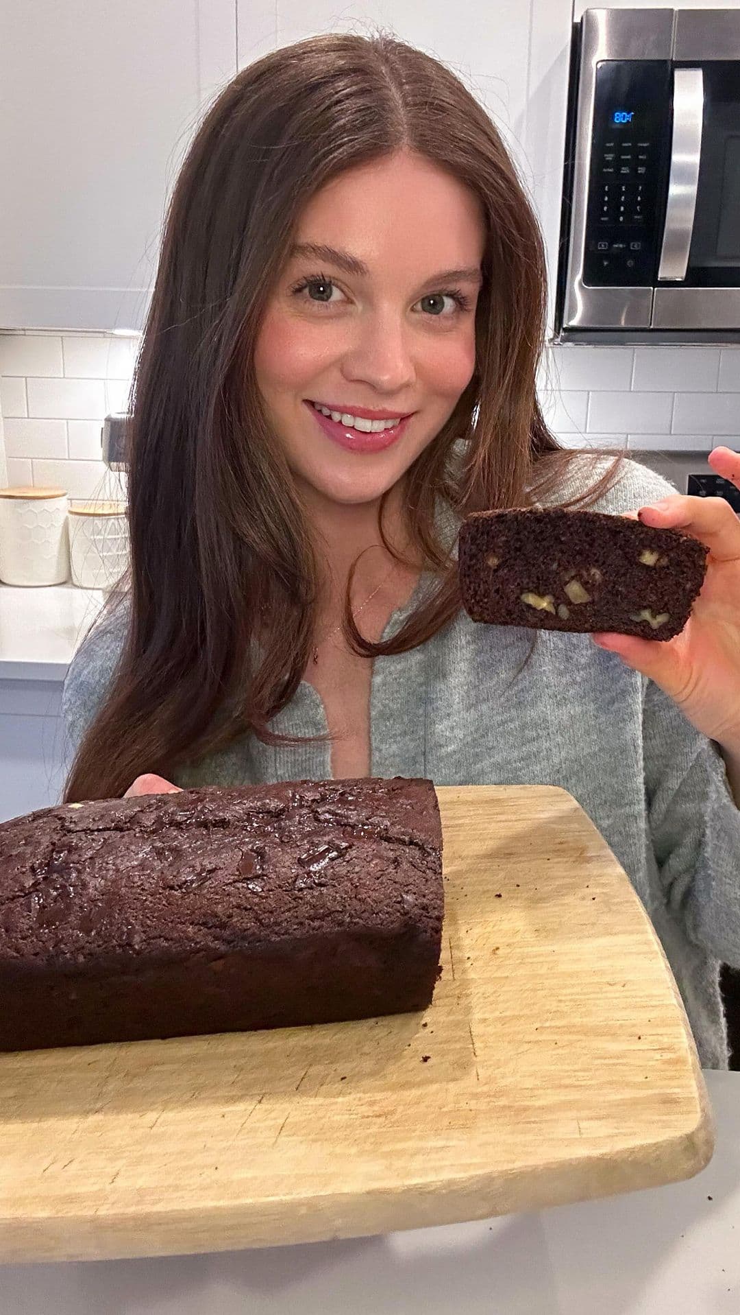 Chocolate Walnut Banana Bread 