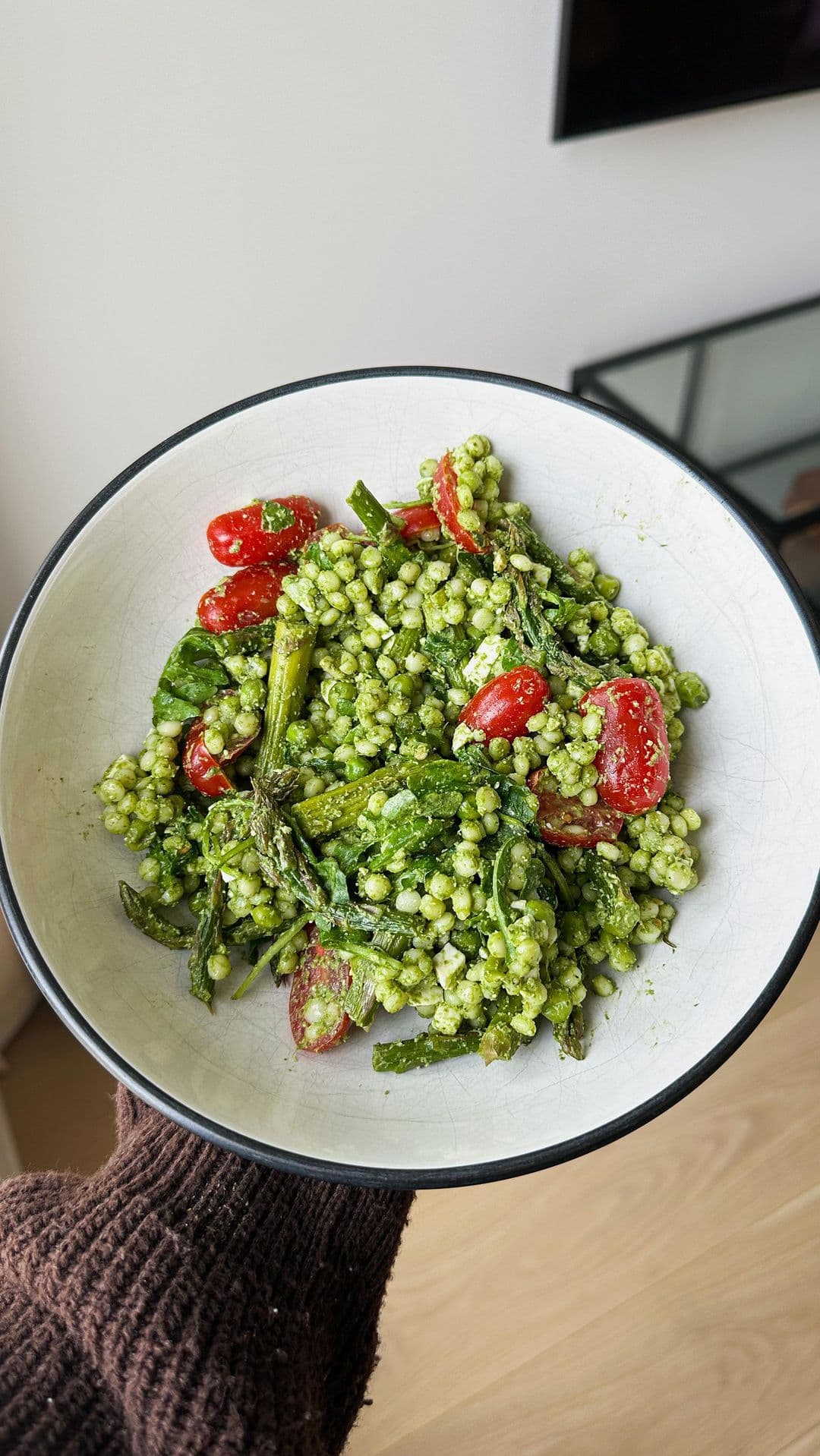 Pesto Couscous Salad 