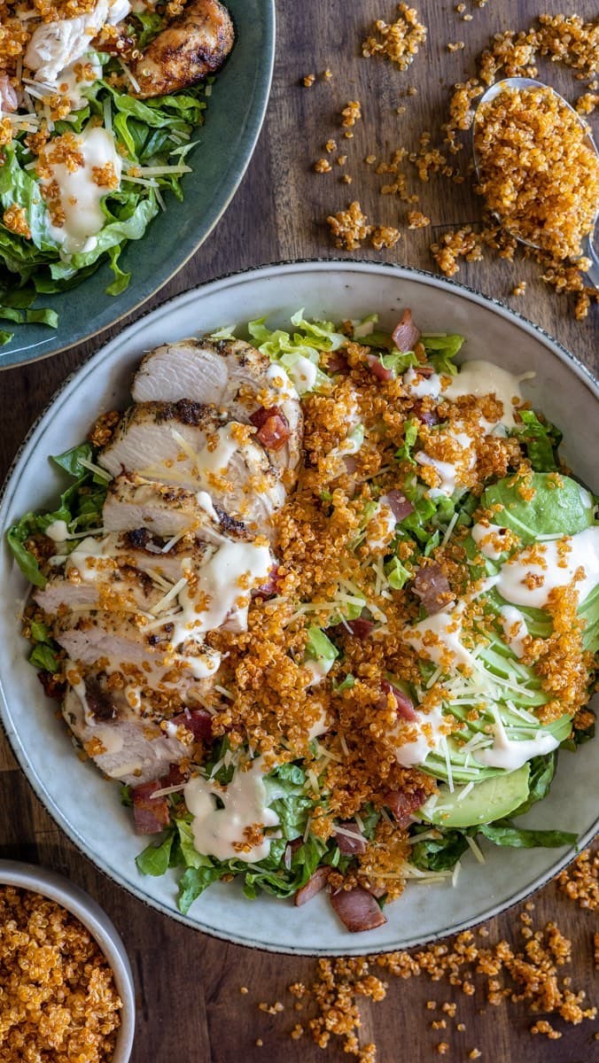 NOT JUST ANOTHER CHICKEN CAESAR SALAD