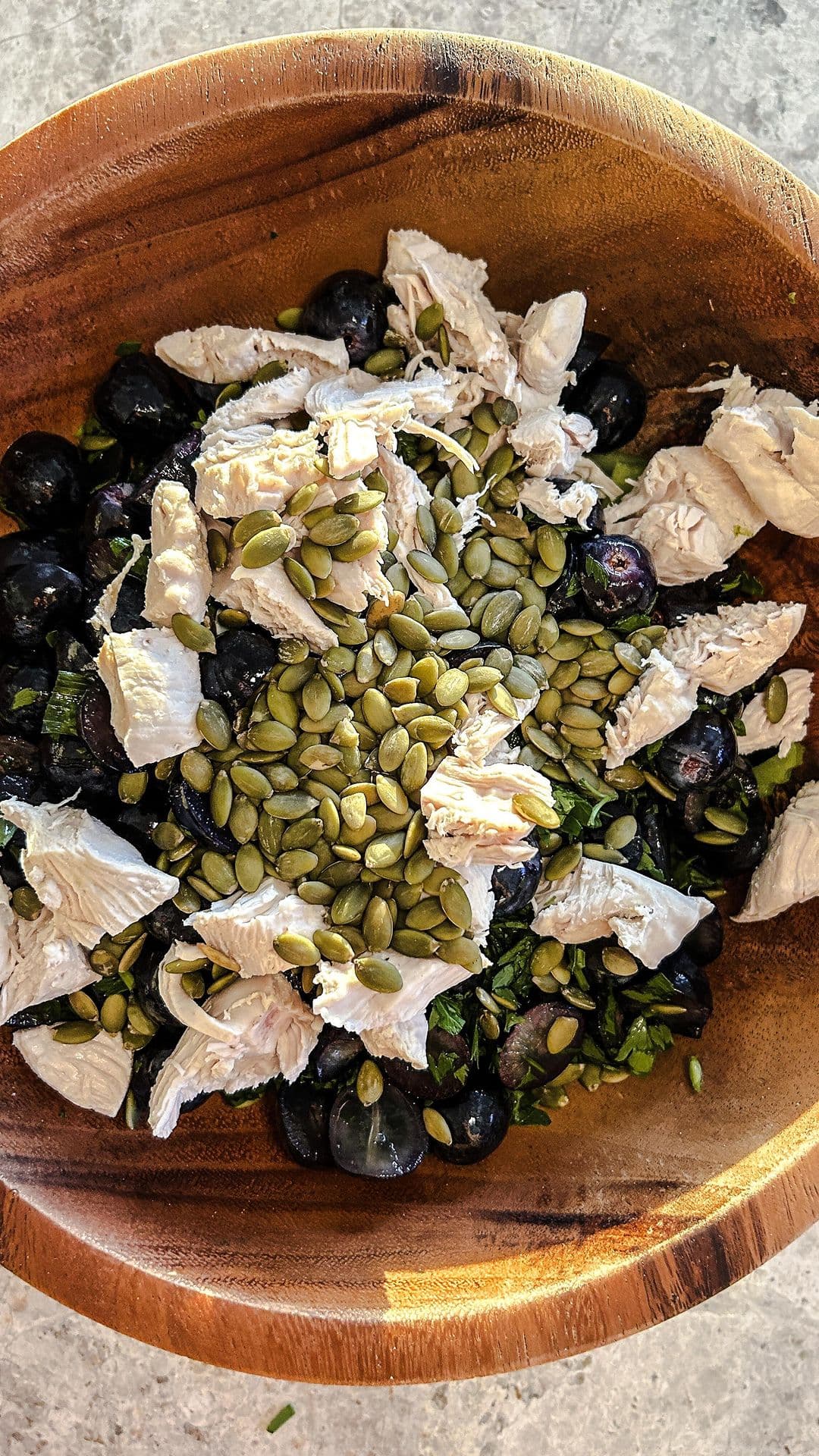 CHICKEN & GRAPES SALAD