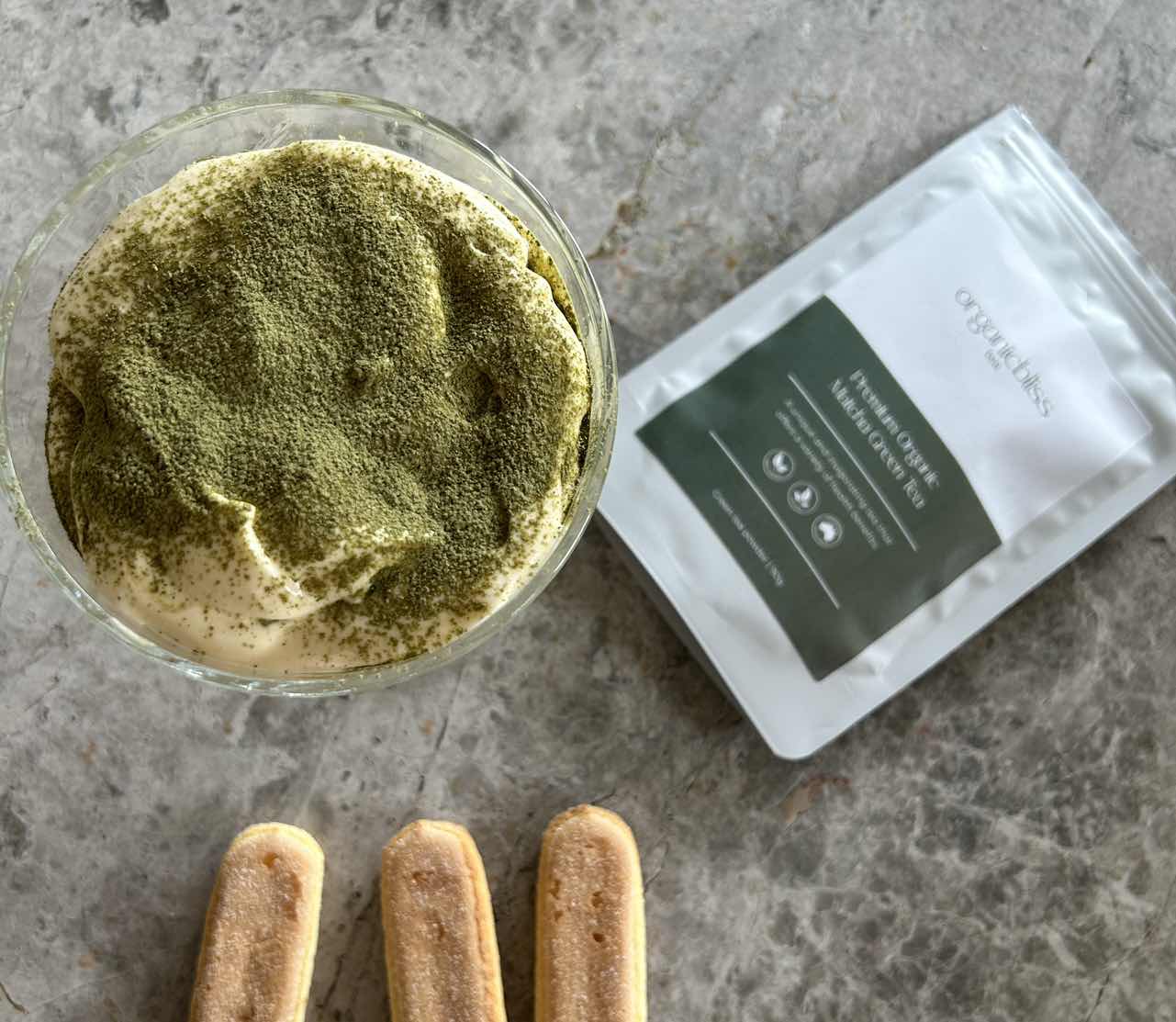 Matcha tiramisu