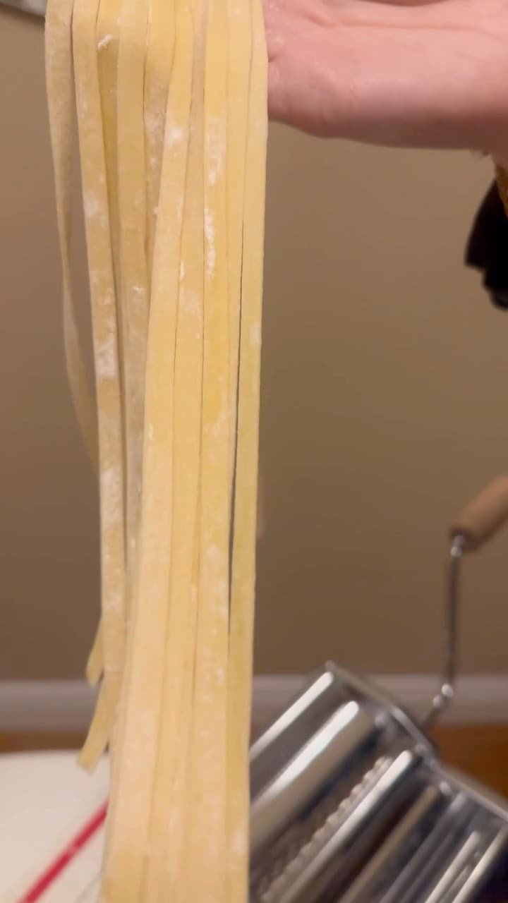 Homemade Pasta without a Machine