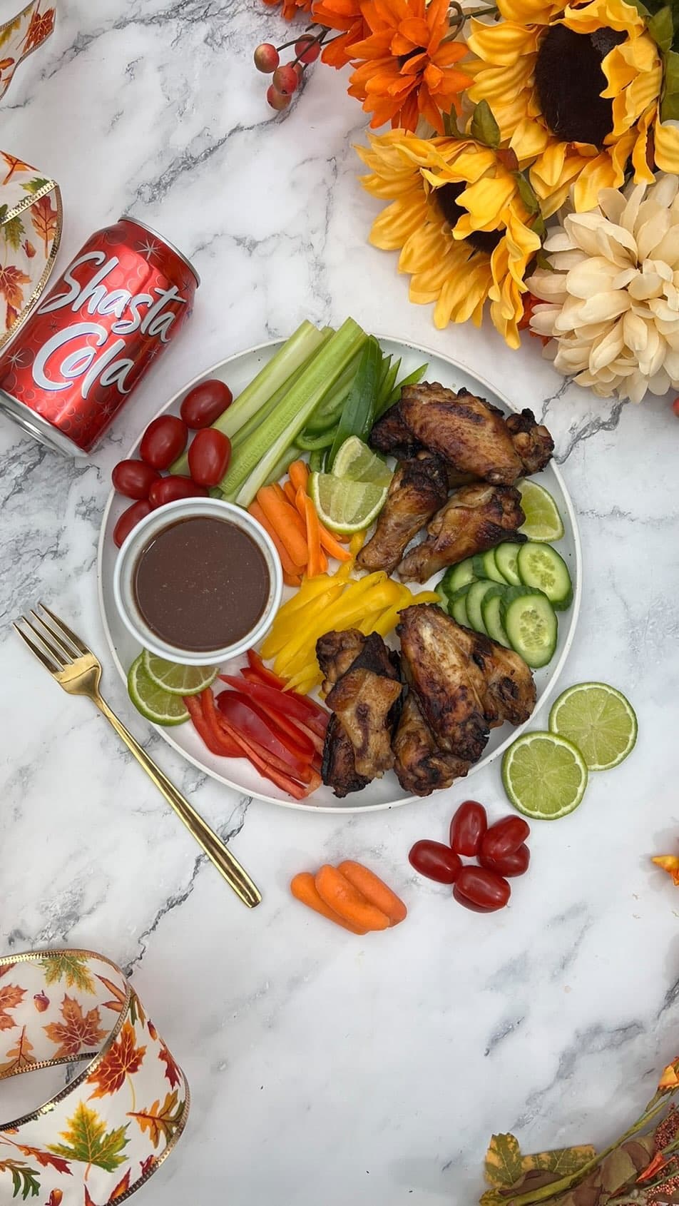 Cola BBQ Chicken Wings